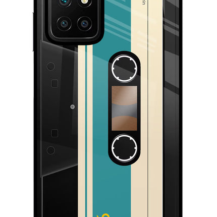 Cassette Redmi 10 Prime Glass Case Back Cover by Casekaro