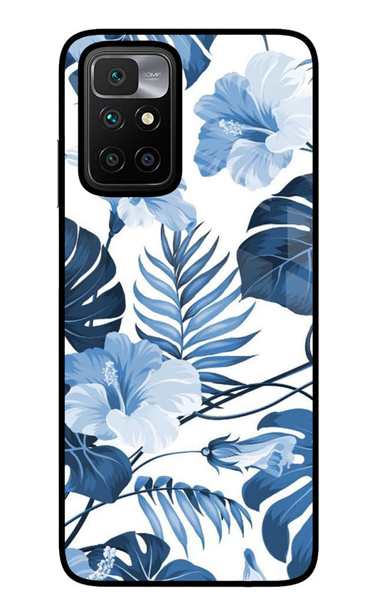 Fabric Art Redmi 10 Prime Glass Case