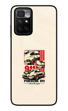 Classic Porsche 911 Redmi 10 Prime Glass Case
