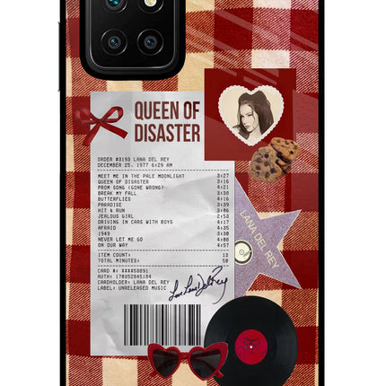 Queen of Disaster Redmi 10 Prime Glass Case