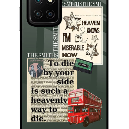 The Smiths Redmi 10 Prime Glass Case