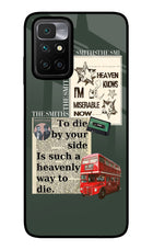The Smiths Redmi 10 Prime Glass Case