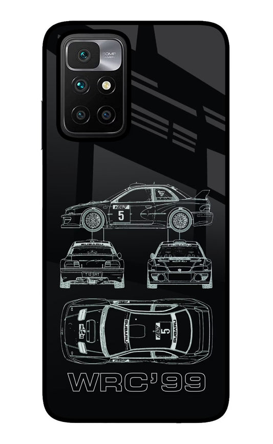 WRC'99 Redmi 10 Prime Glass Case