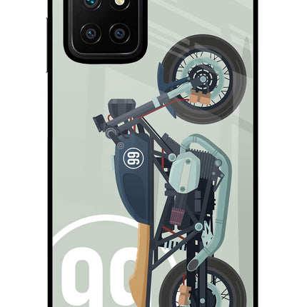 Classic Cafe Racer 99 Redmi 10 Prime Glass Case