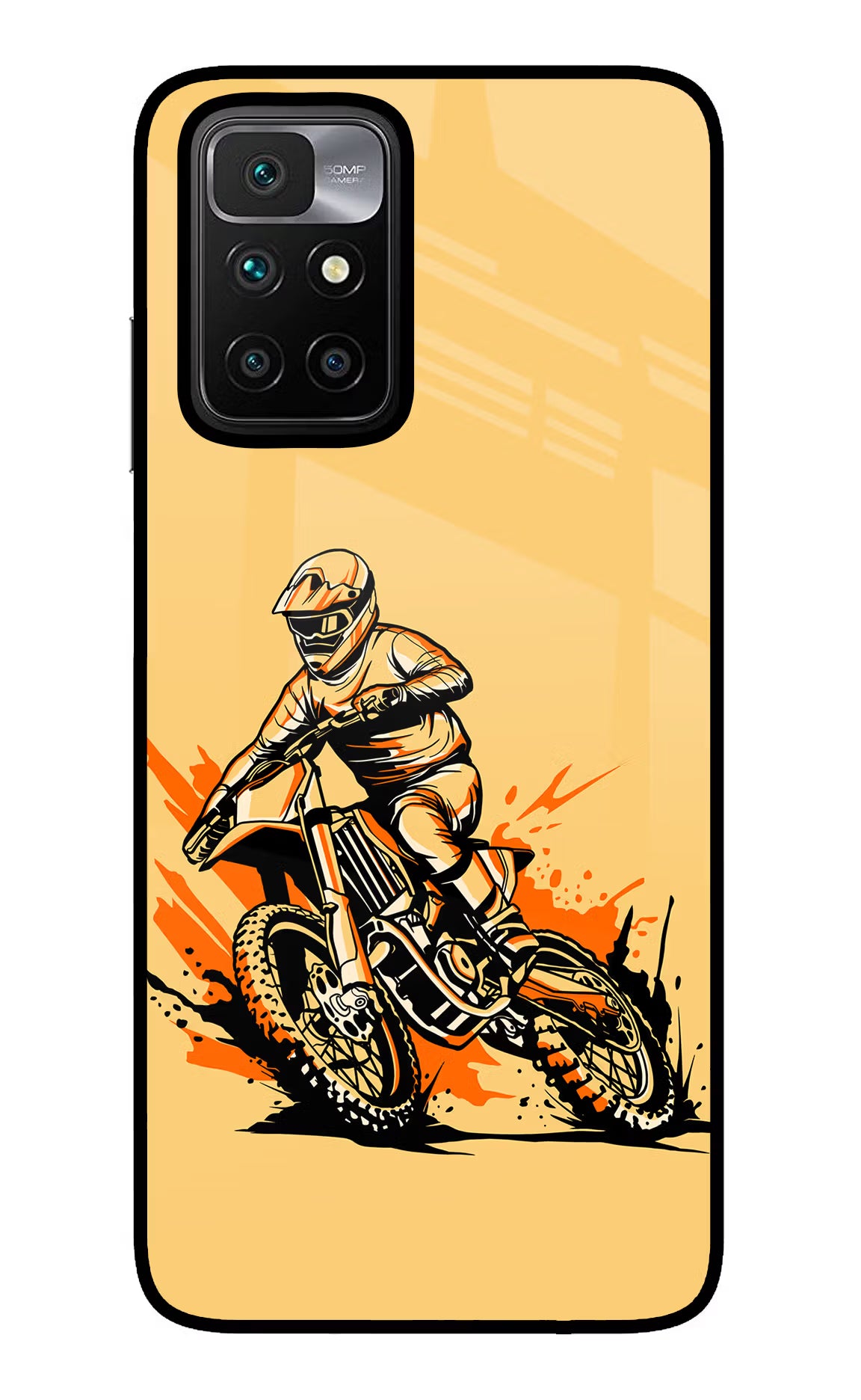 Off-Road Fury Redmi 10 Prime Glass Case