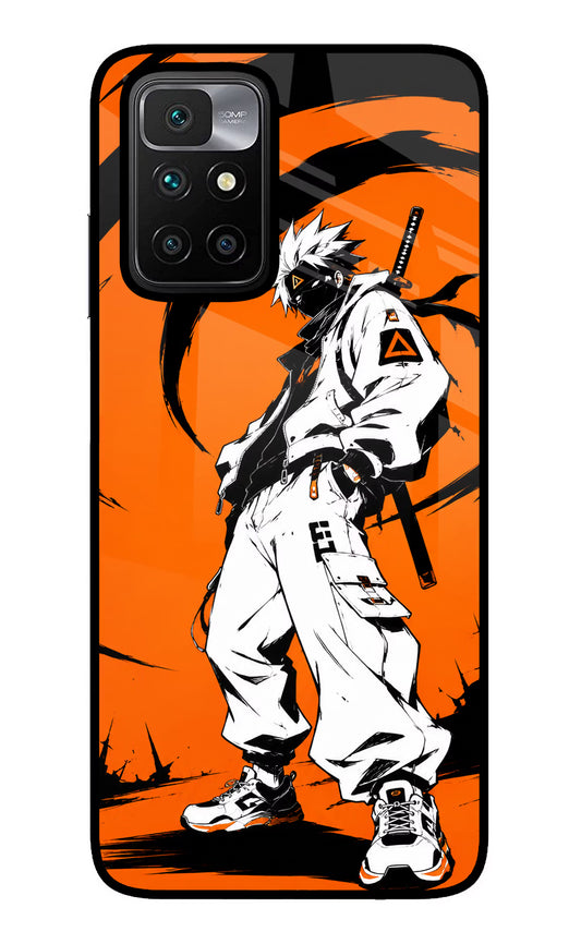 Street Samurai  Redmi 10 Prime Glass Case