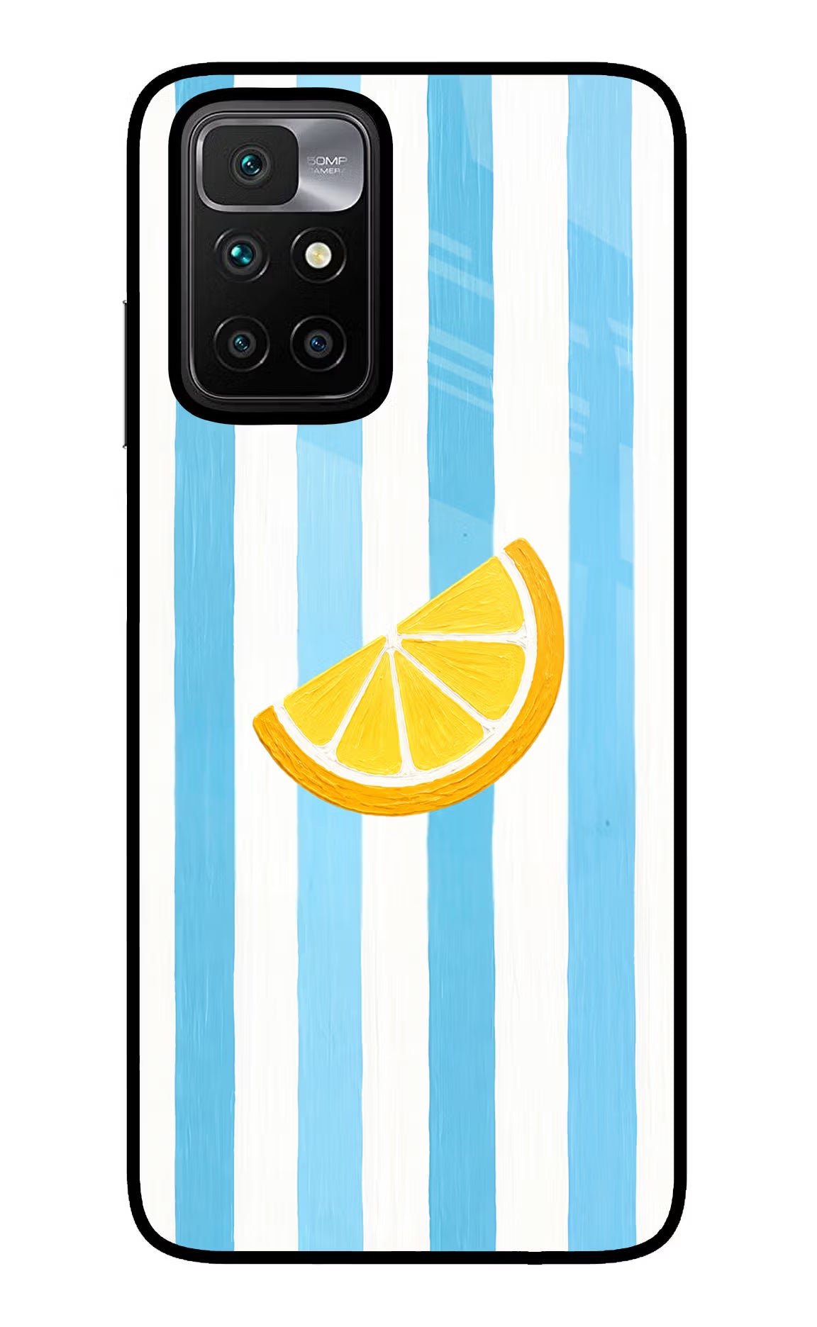 Summer Lemon Redmi 10 Prime Glass Case