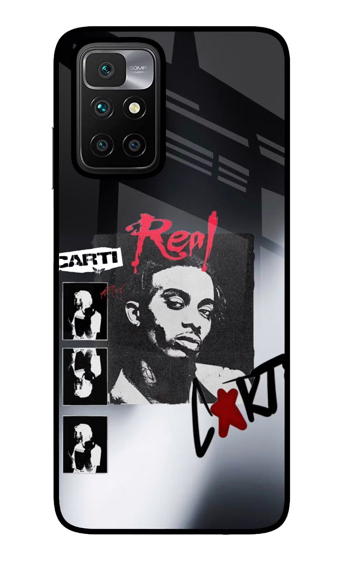 Playboi Carti Redmi 10 Prime Glass Case
