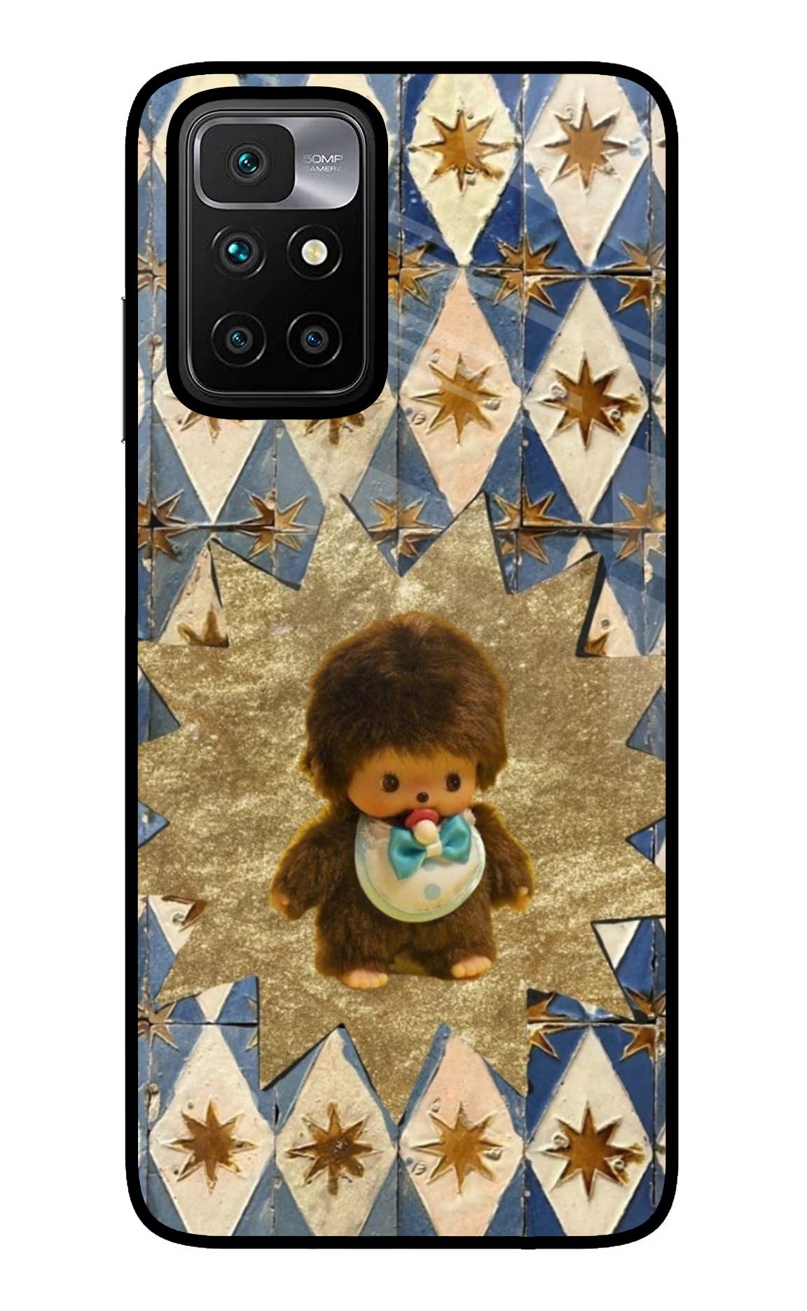 Woodooo Redmi 10 Prime Glass Case