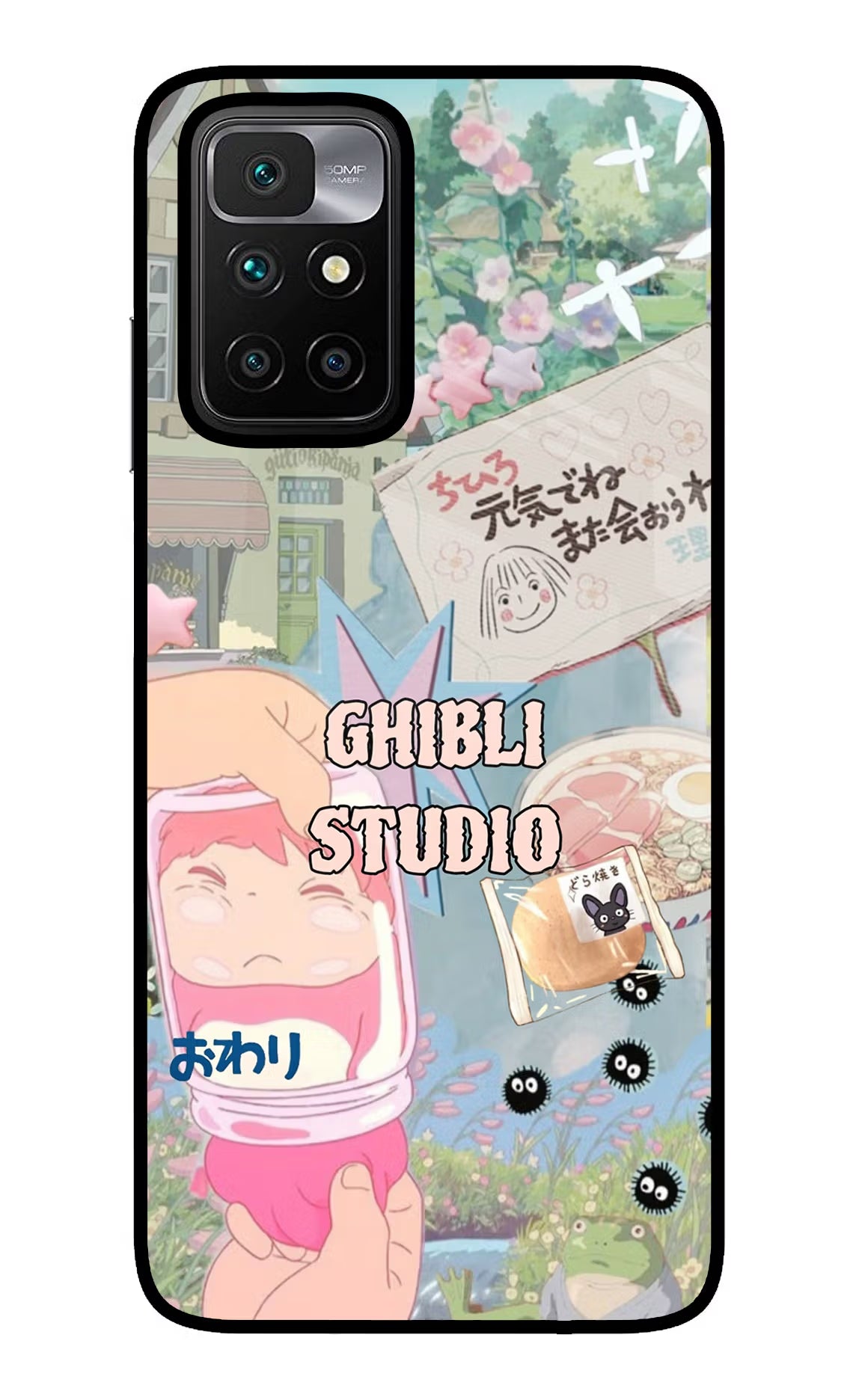 Studio Ghibli Redmi 10 Prime Glass Case