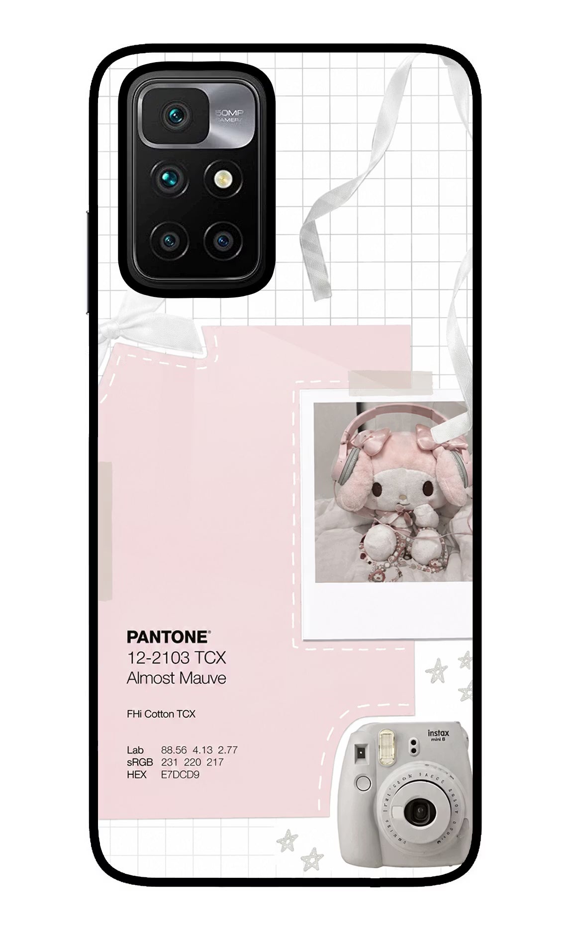 Pantone Asthetic Redmi 10 Prime Glass Case