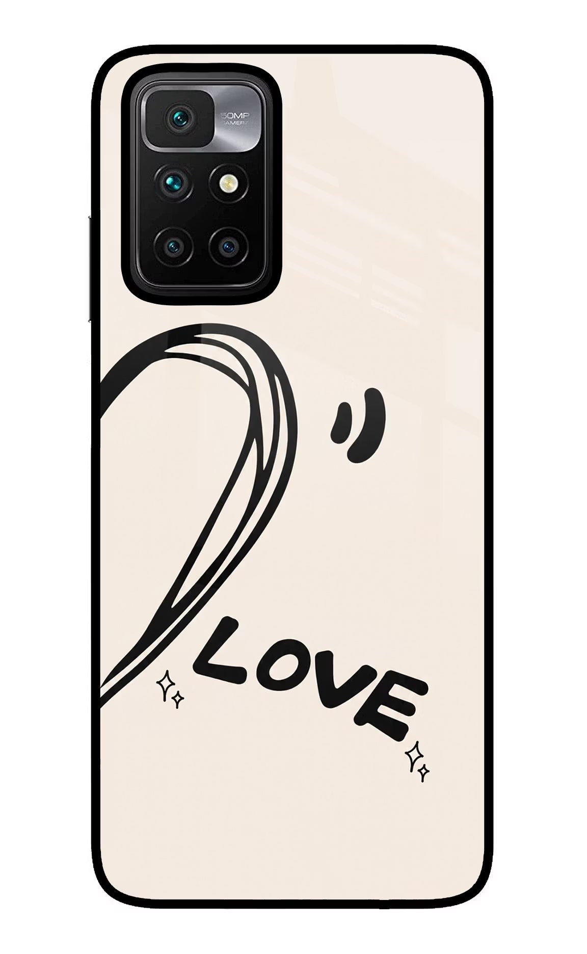 Soul Line Redmi 10 Prime Glass Case