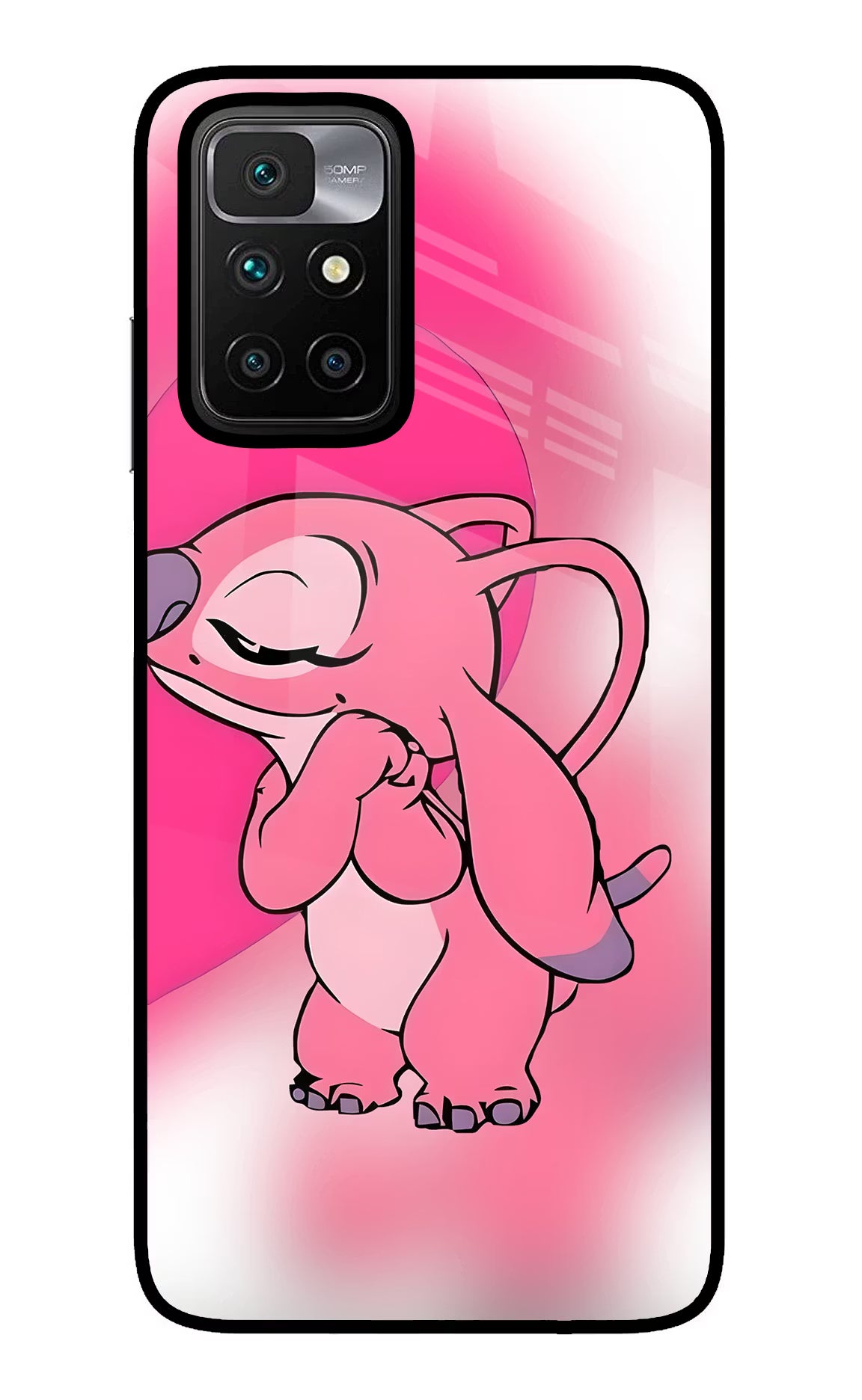 Angel Hug Redmi 10 Prime Glass Case