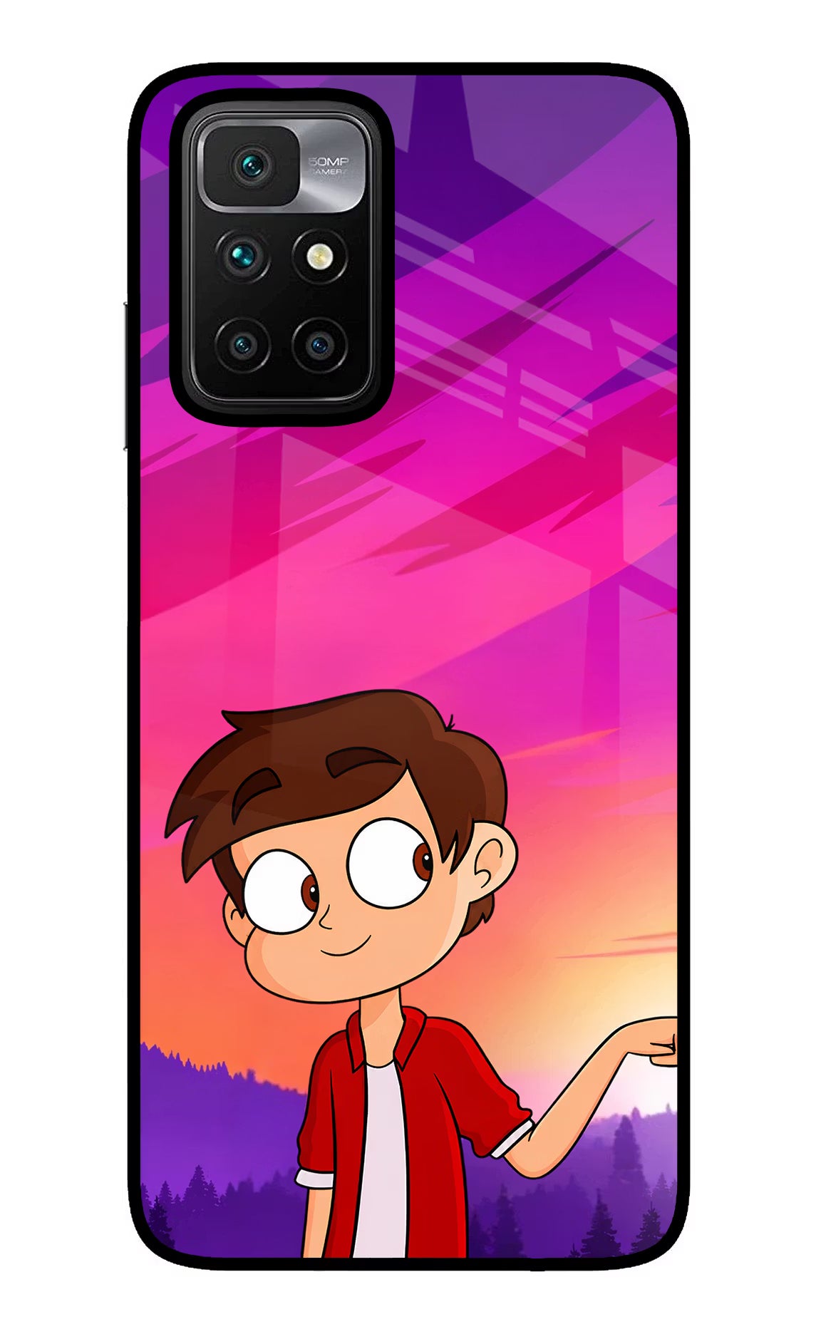 Marco Sunset Redmi 10 Prime Glass Case