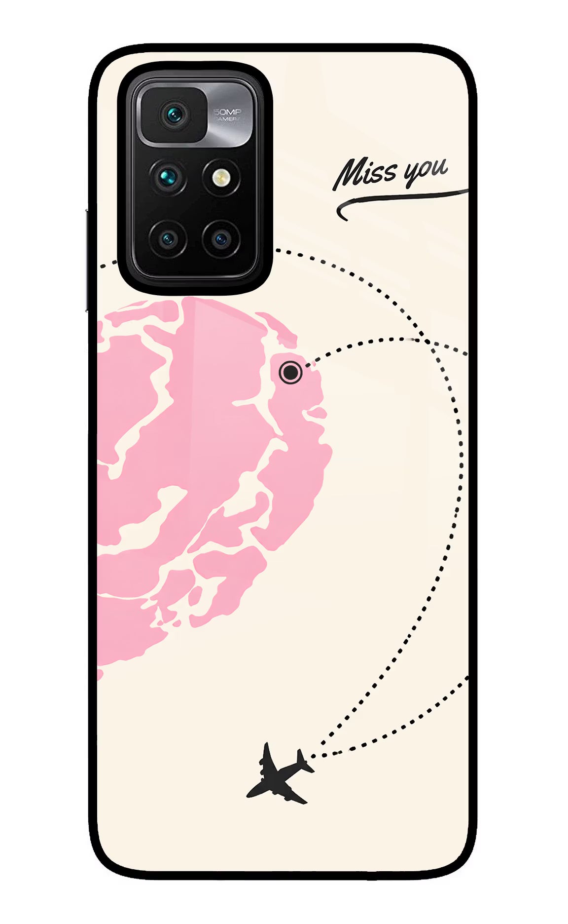 Miss Orbit Redmi 10 Prime Glass Case