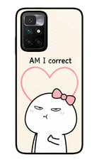 Always Right Redmi 10 Prime Glass Case
