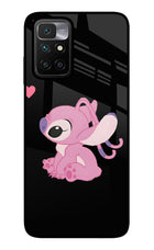 Angel Crush Redmi 10 Prime Glass Case