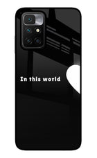 This World Redmi 10 Prime Glass Case