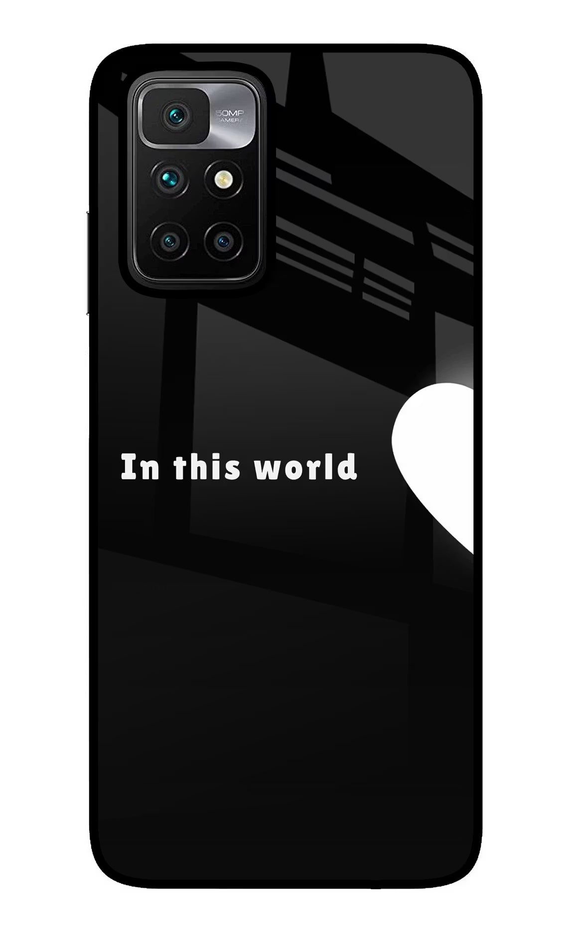 This World Redmi 10 Prime Glass Case