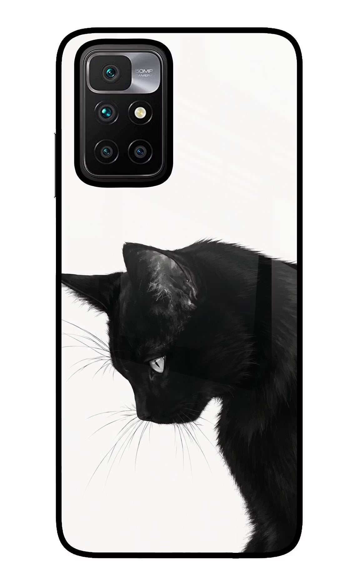 Shadow Gaze Redmi 10 Prime Glass Case