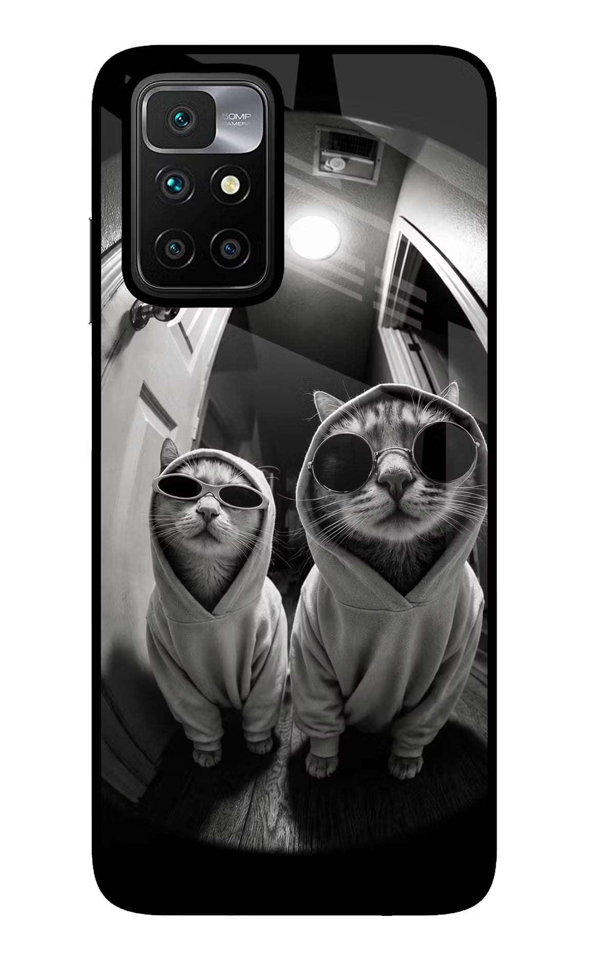 Hood Cats Redmi 10 Prime Glass Case