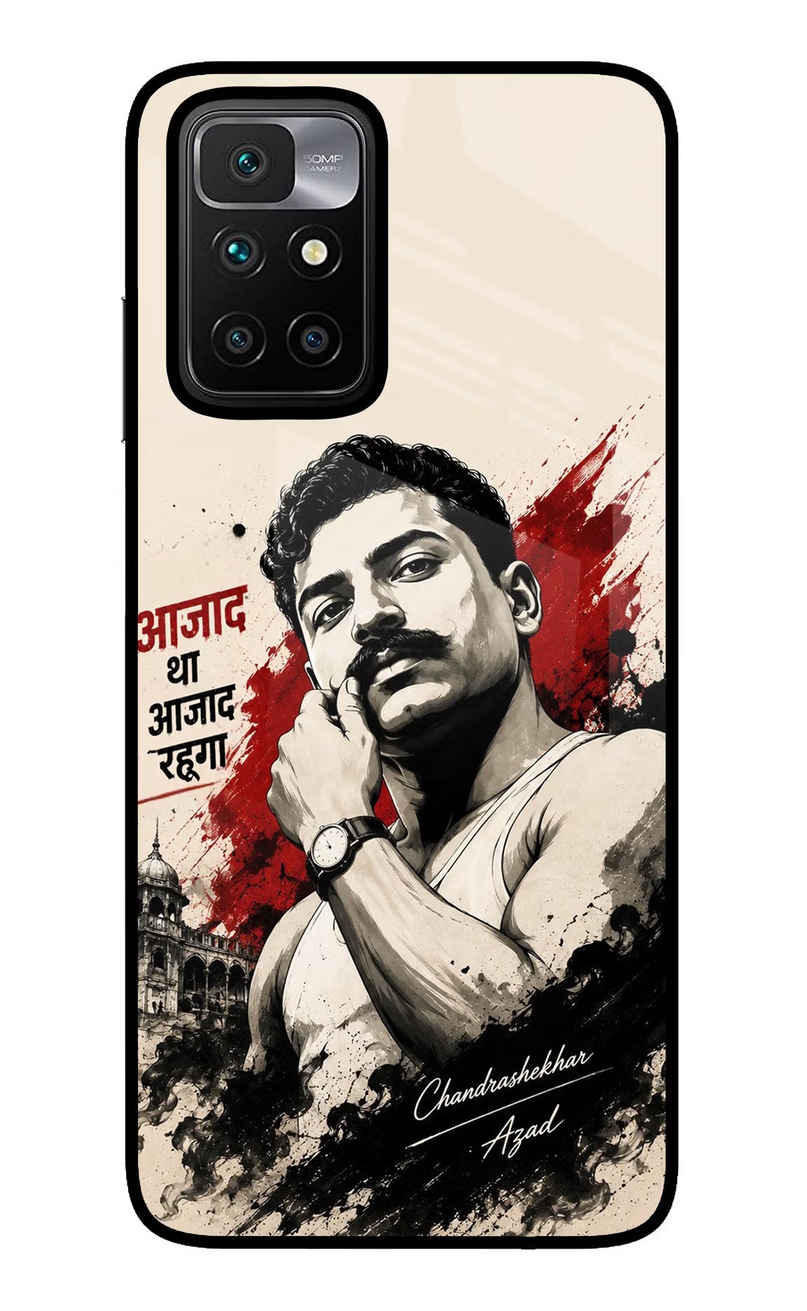 Dr. Ambedkar Visionary Redmi 10 Prime Glass Case
