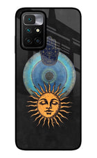 Divine Sun Redmi 10 Prime Glass Case