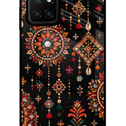 Boho Noir Redmi 10 Prime Glass Case