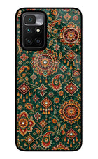 Green Pataka Redmi 10 Prime Glass Case