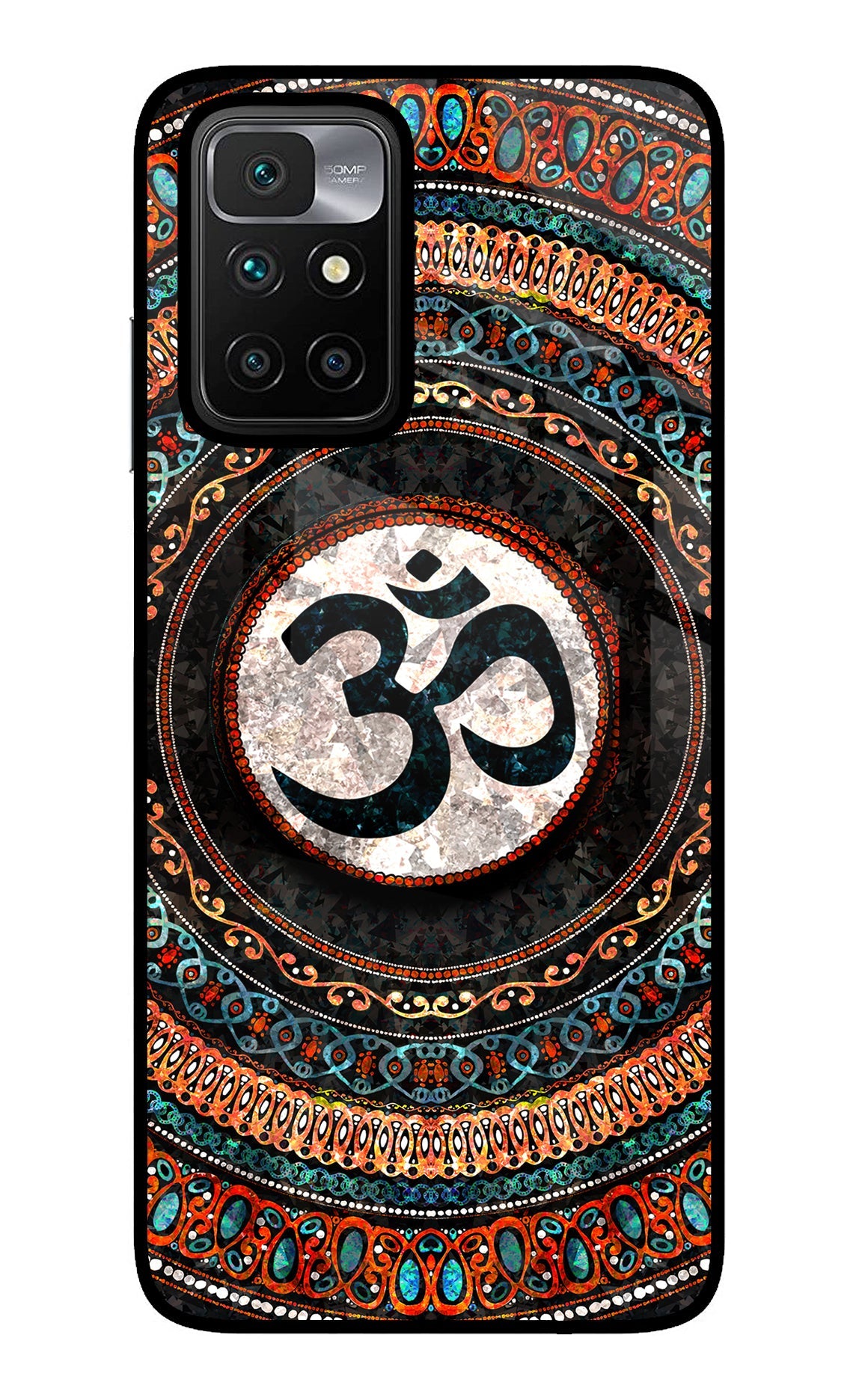 Om Culture Redmi 10 Prime Glass Case