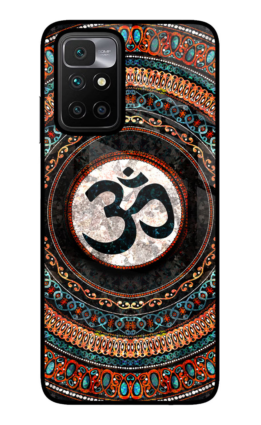 Om Culture Redmi 10 Prime Pop Case, Glass case