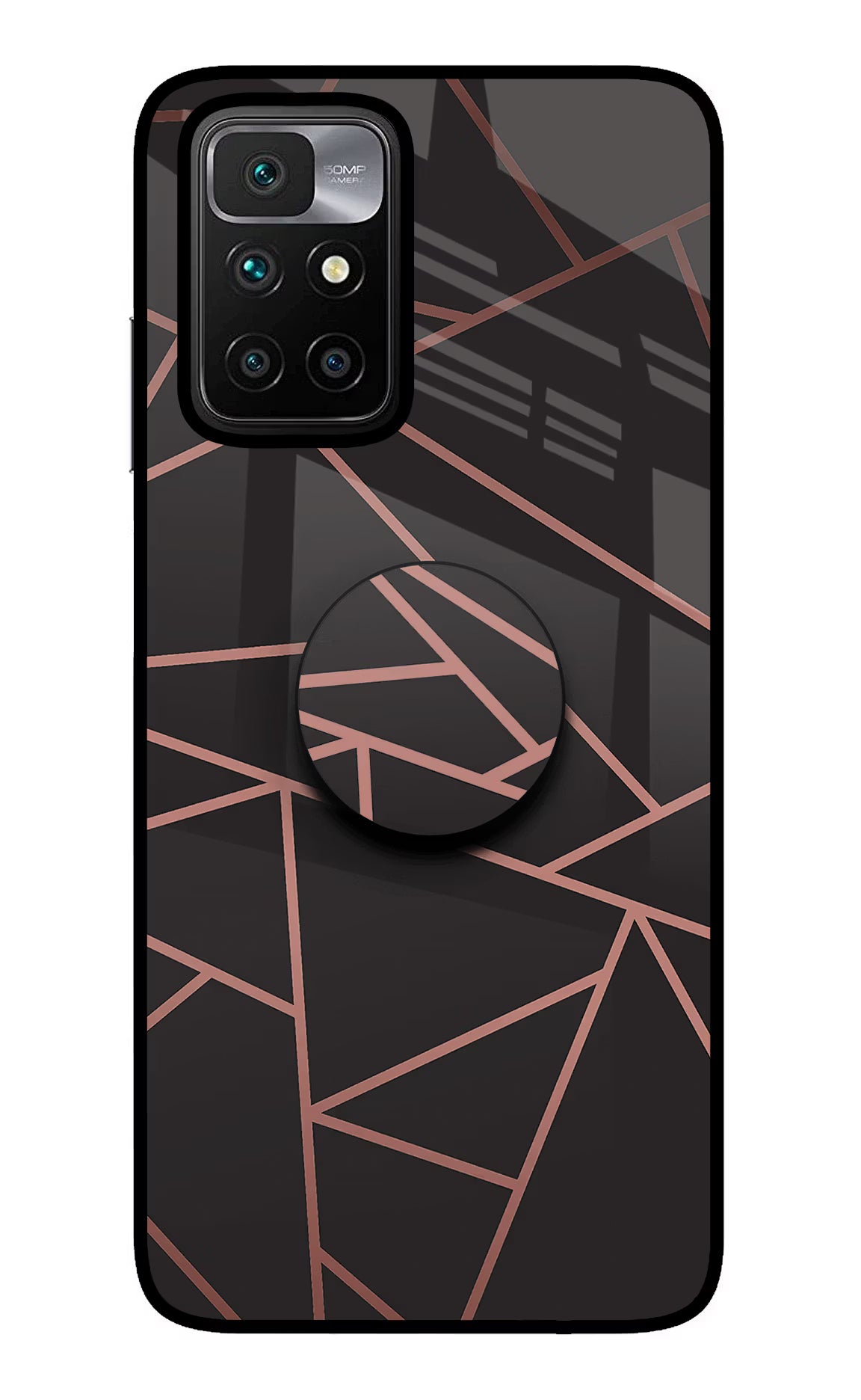 Geometric Pattern Redmi 10 Prime Pop Case by Casekaro