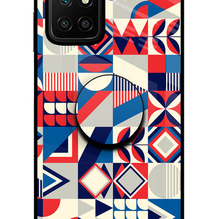 Colorful Pattern Redmi 10 Prime Pop Case by Casekaro