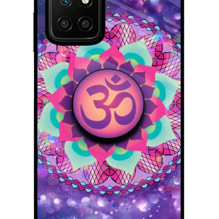 Om Purple Redmi 10 Prime Pop Case by Casekaro