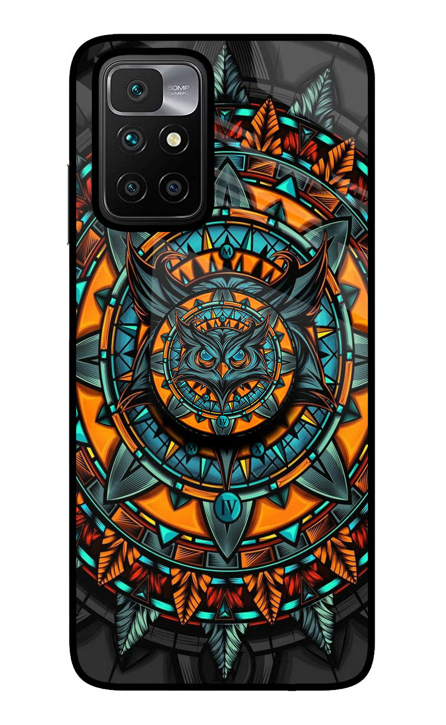 Angry Owl Redmi 10 Prime Pop Case, Glass case