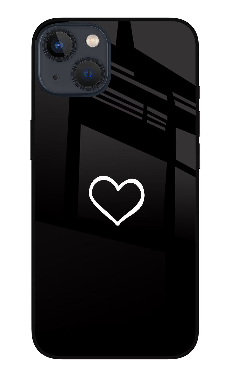 Heart iPhone 13 Back Cover, Metal case