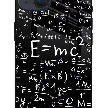 Physics Formula iPhone 13 Glass Case Back Cover by Casekaro