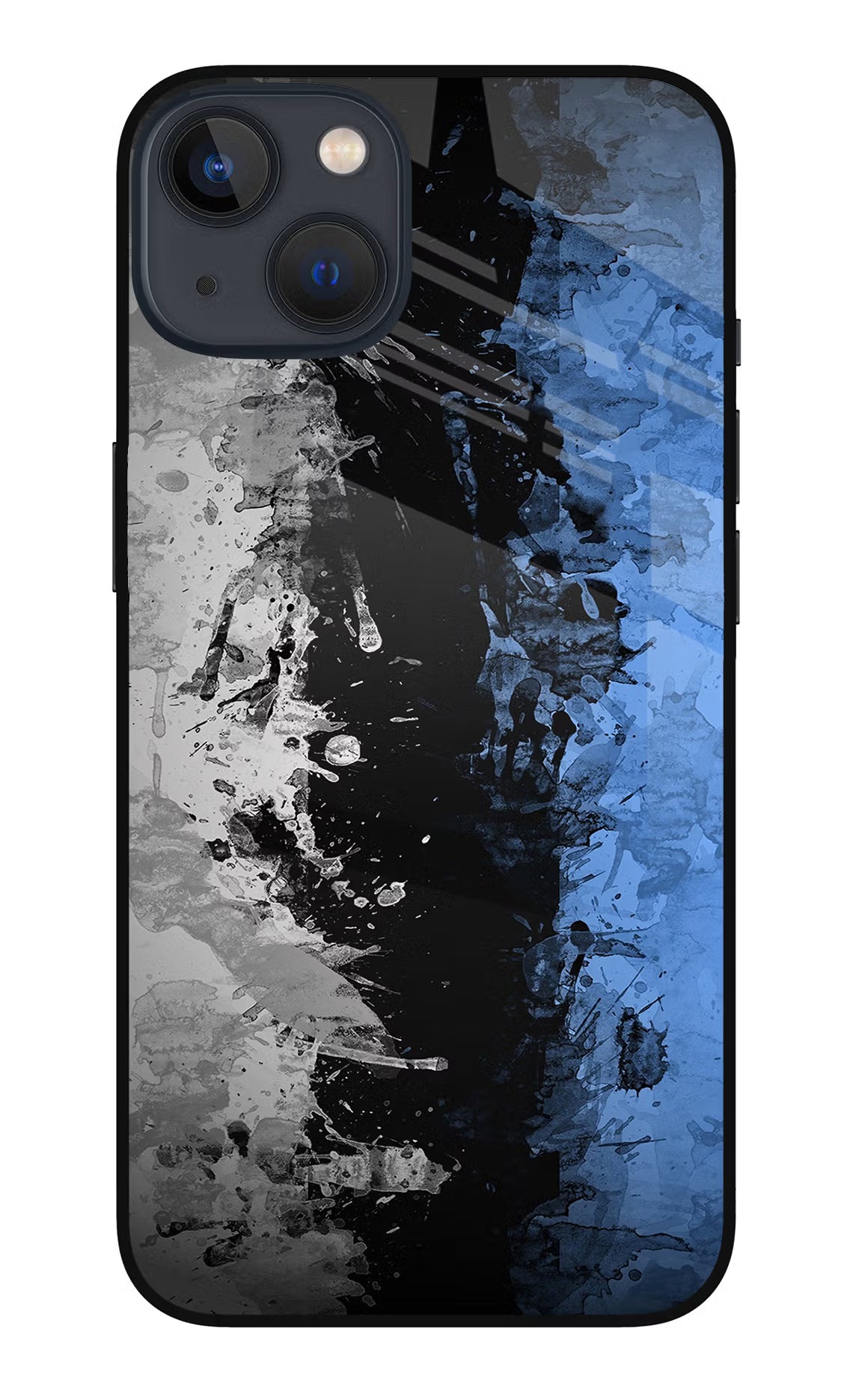 Artistic Design iPhone 13 Glass Case Back Cover by Casekaro