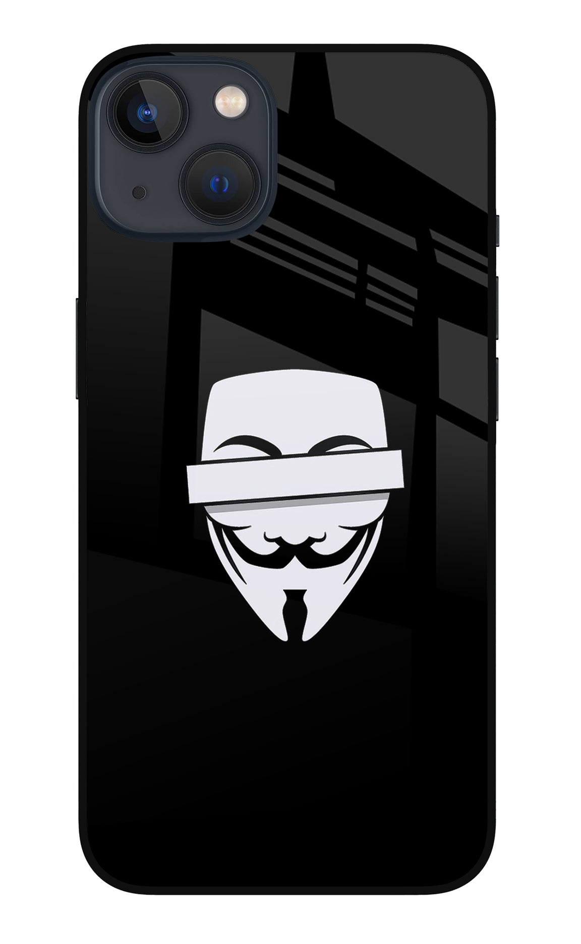 Anonymous Face iPhone 13 Back Cover