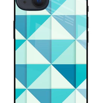 Abstract iPhone 13 Glass Case Back Cover by Casekaro
