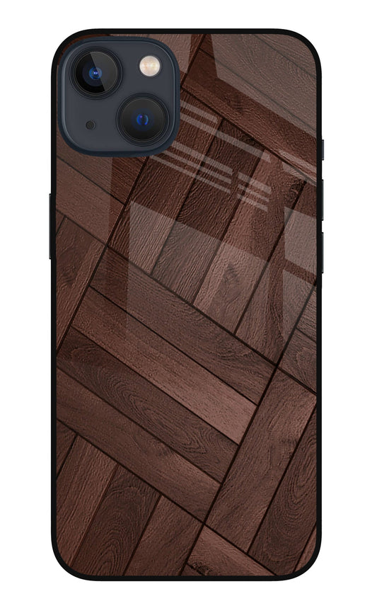 Wooden Texture Design iPhone 13 Glass Case