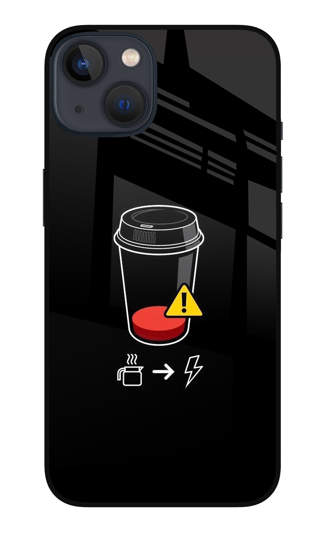 Coffee iPhone 13 Glass Case