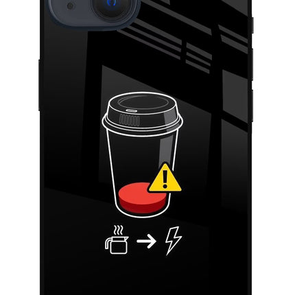 Coffee iPhone 13 Glass Case Back Cover by Casekaro