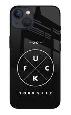 Go Fuck Yourself iPhone 13 Glass Case