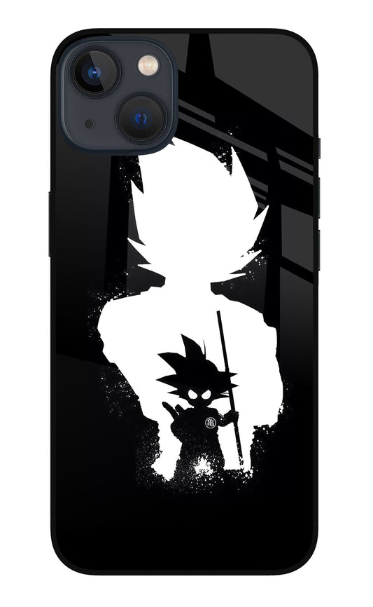 Goku Shadow iPhone 13 Glass Case