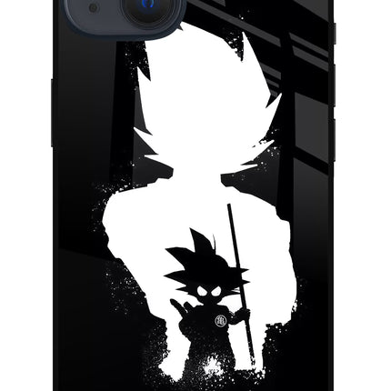 Goku Shadow iPhone 13 Glass Case