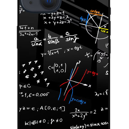 Mathematics Formula iPhone 13 Glass Case