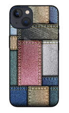 Multicolor Jeans iPhone 13 Glass Case Back Cover by Casekaro