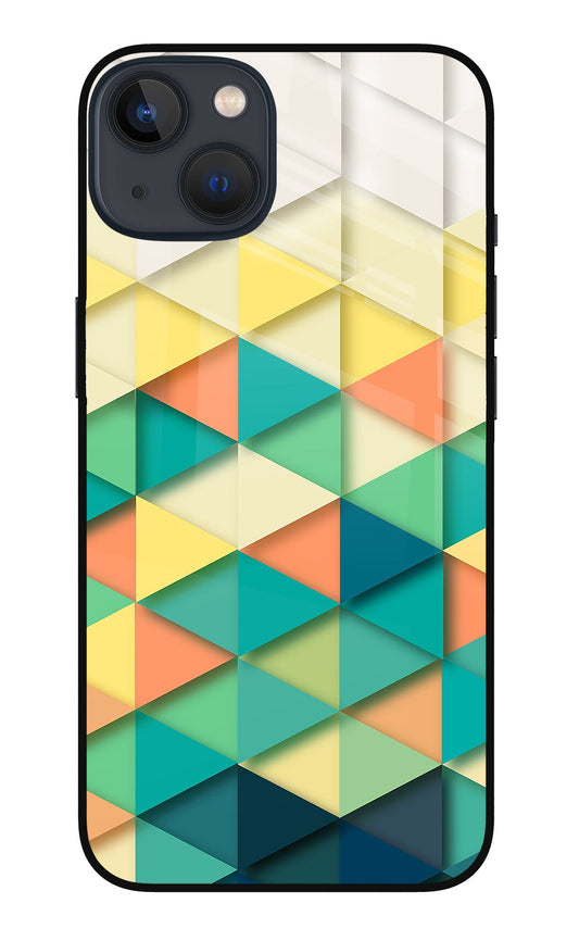 Abstract iPhone 13 Glass Case