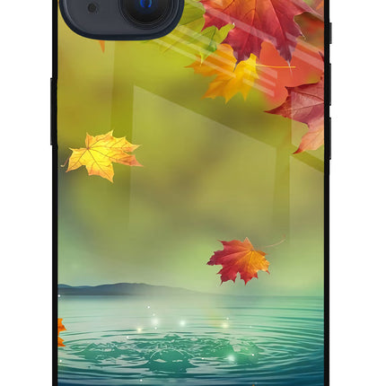 Flowers iPhone 13 Glass Case Back Cover by Casekaro